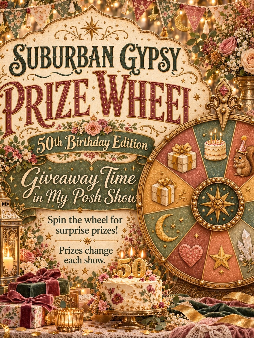 *GIVEAWAY* spin the Prizewheel